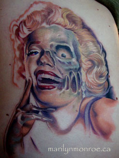 Marilyn Monroe Tattoo: Chelsie