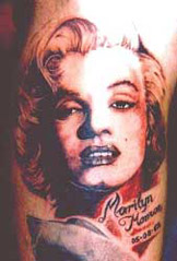 Marilyn Monroe Tattoo